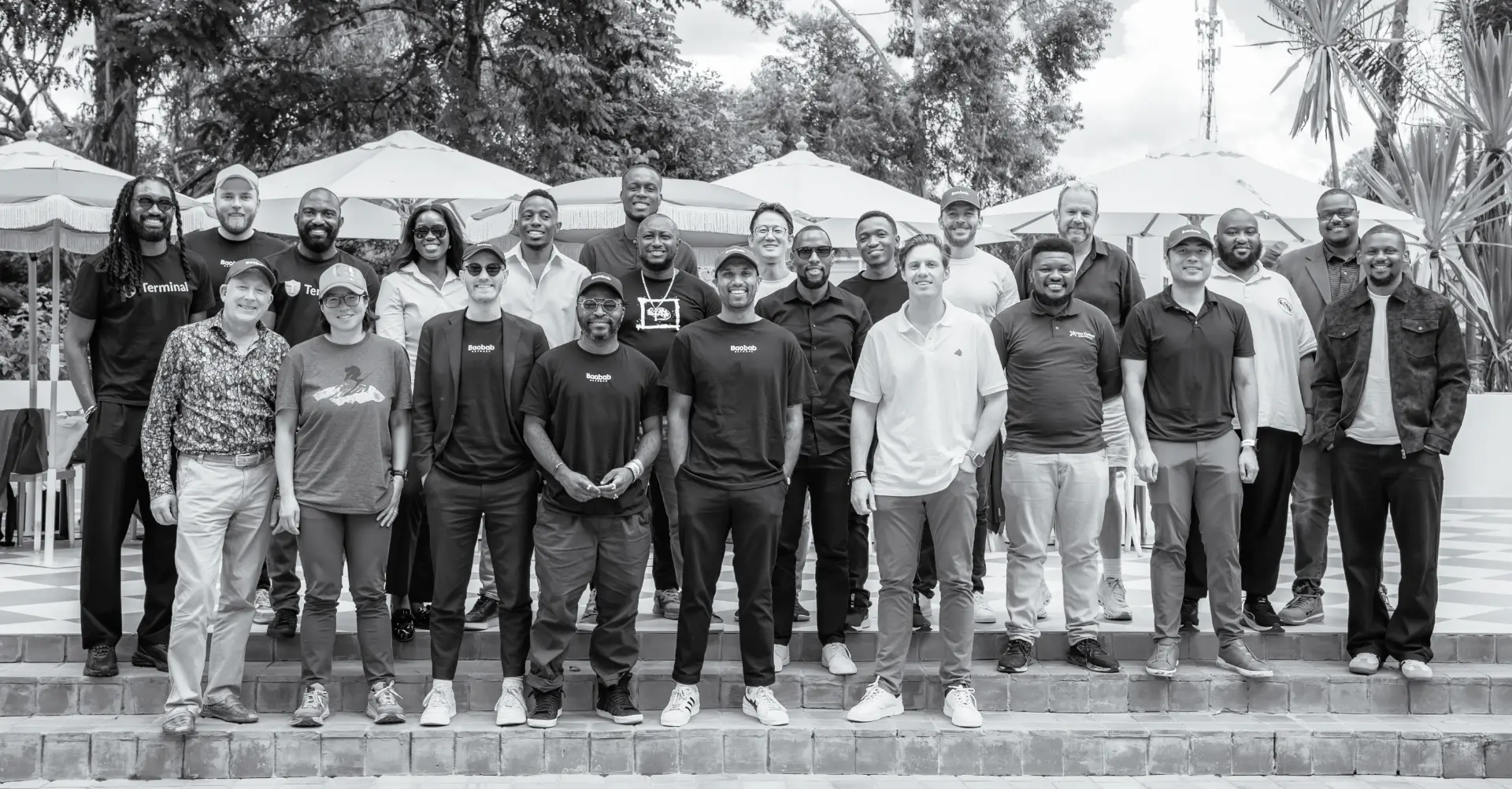 The Baobab Network and Baobab Labs team together at a gathering
